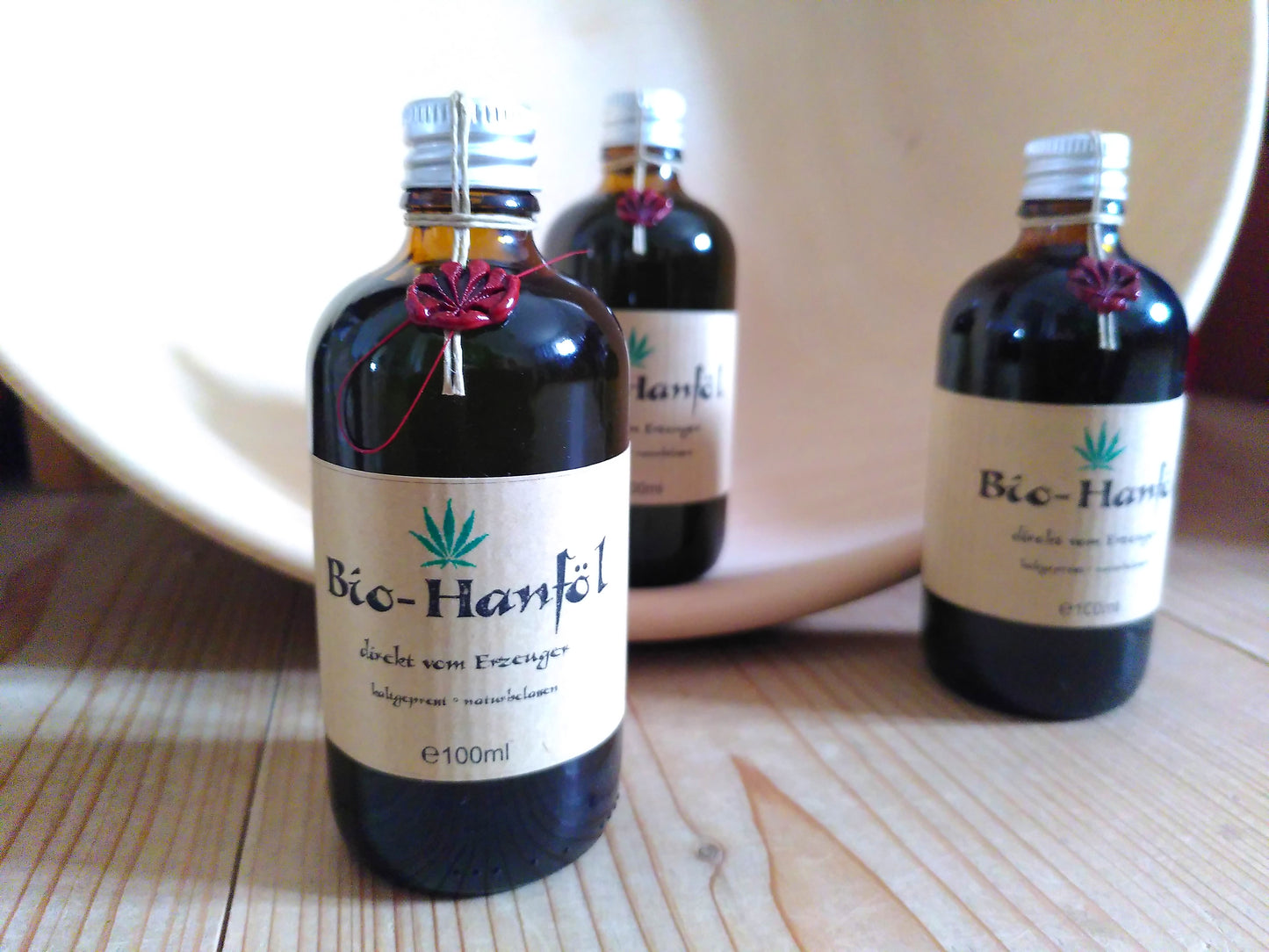 Bio-Hanf-Öl