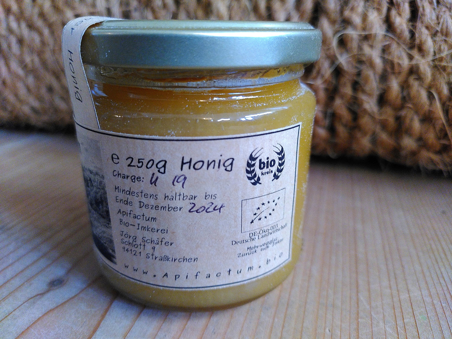 Bio-Honig naturbelassen