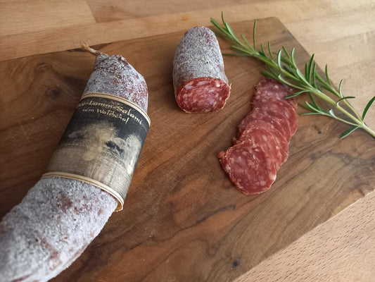 Salami vom Bio-Waldschaf