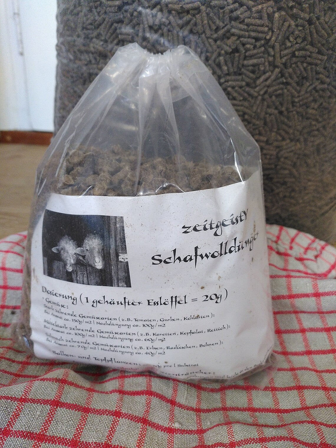 Bio-Schafwolldünger