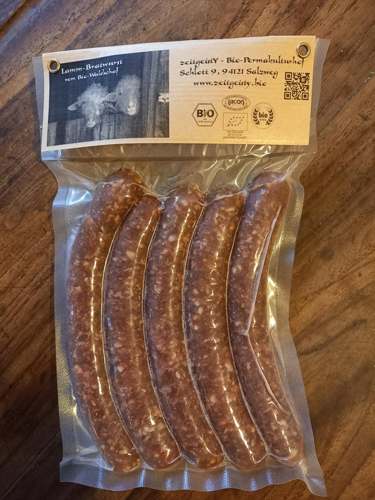Bratwurst vom Bio-Waldschaf